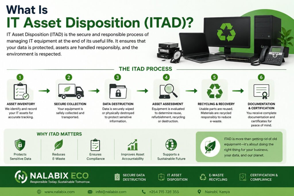 IT Asset Disposition and secure IT equipment disposal in Kenya